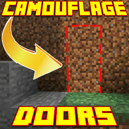 Mod puertas de camuflaje MCPE
