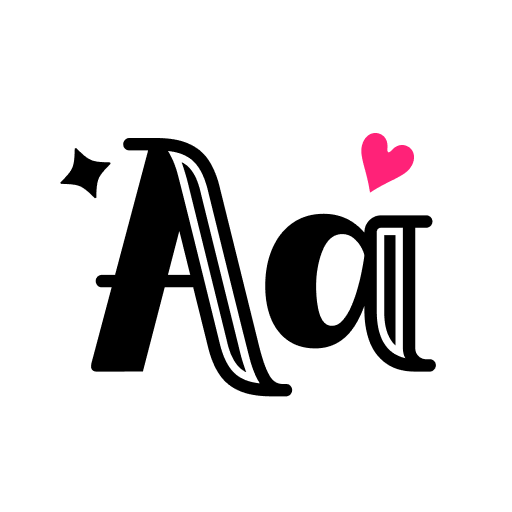 Teclado fonts: Letras y fuente
