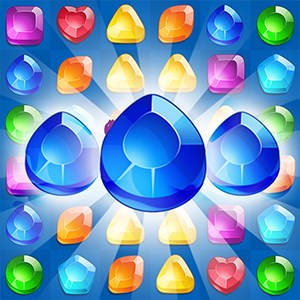 Gem Valley Match 3: juego de combinar gemas